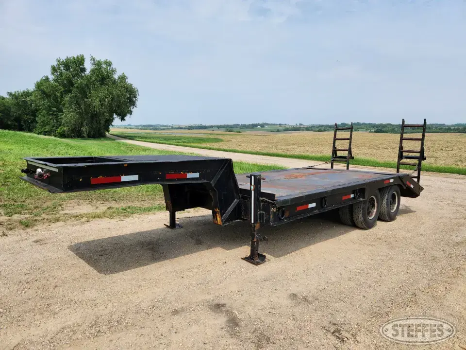 Shop-built Step Deck Trailer