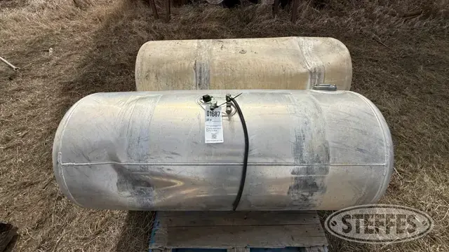 (2) Peterbilt 120 gal. fuel tanks