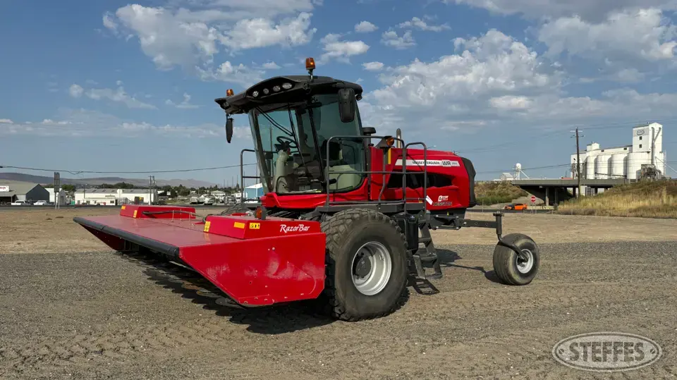 2022 Massey Ferguson WR265 Self-Propelled Windrower
