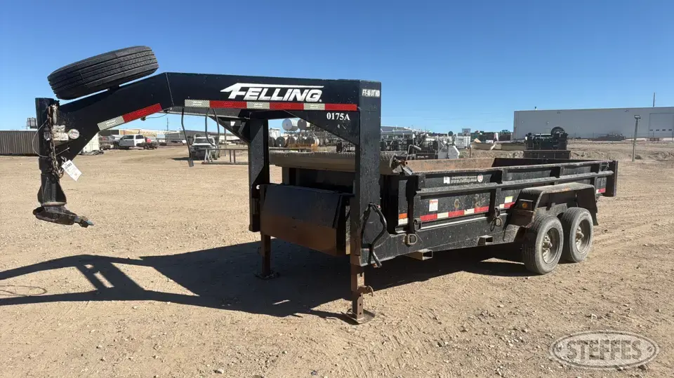 2015 Felling FT-16DTHD Bumper Dump Trailer