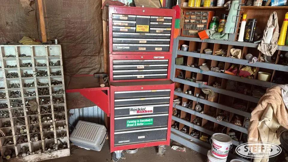 Craftsman toolbox Storage and Bench