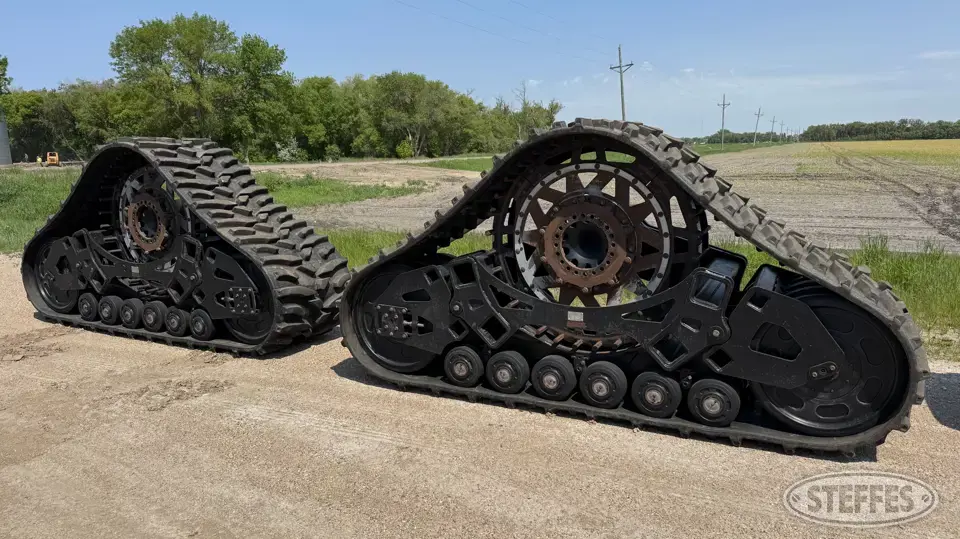 (2) Soucy combine tracks