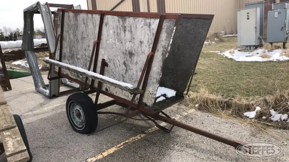 Shop-Built Loading Chute Livestock Handling