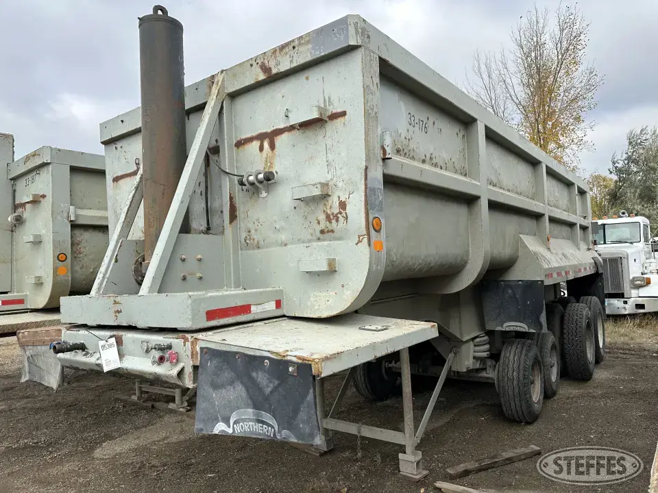 1988 CMC End Dump Trailer
