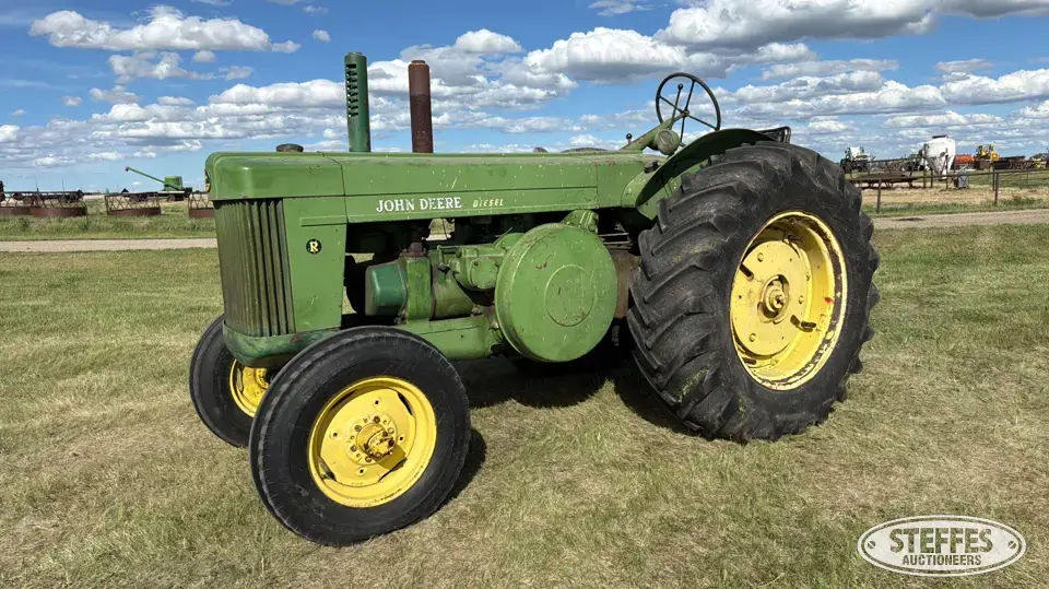 1952 John Deere R Collectible Show Tractors-Stationary Engine