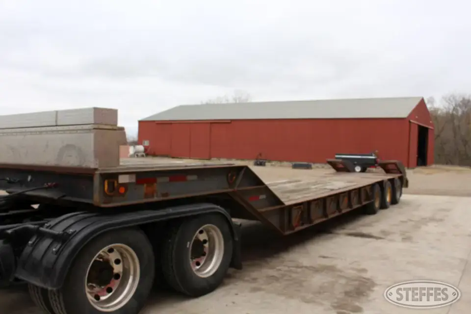 1976 Load King Flatbed Trailer