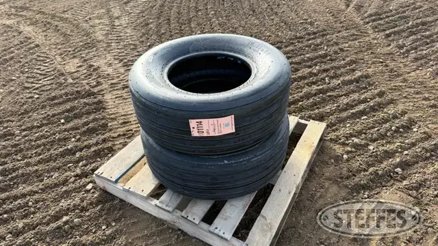 (2) Treadura 11L-15 implement tires
