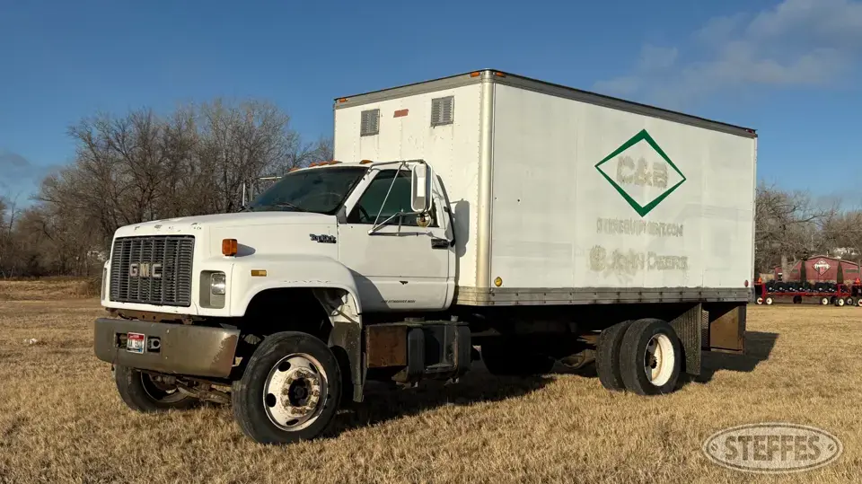 1995 GMC C7 Single Axle Boxed Truck