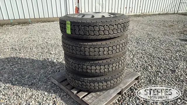 (4) General HD2 11R24.5 tires