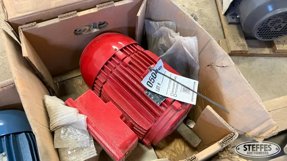 WEG electric motor Farm Support Item