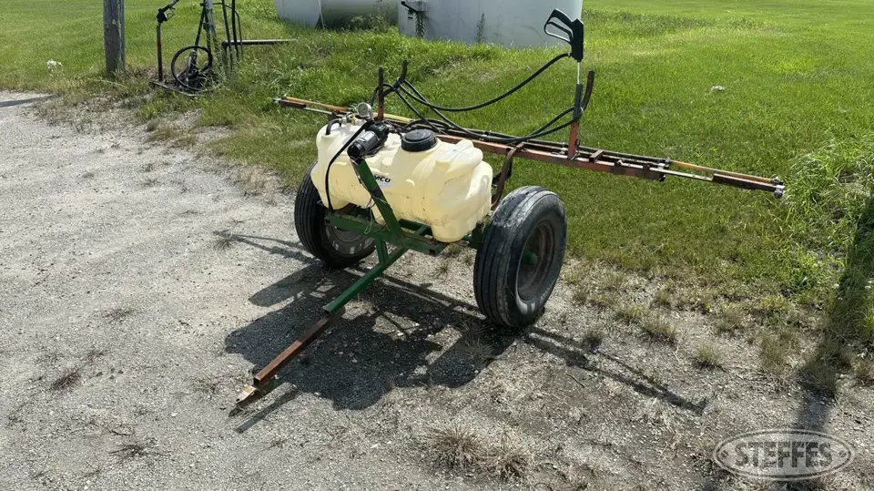 Shop-built pull-type yard sprayer Lawn Sprayers and Spreader