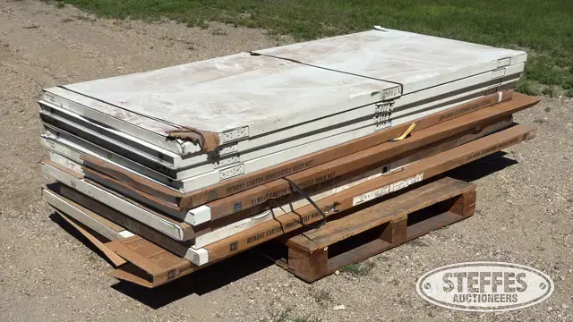 (10) Commercial steel doors