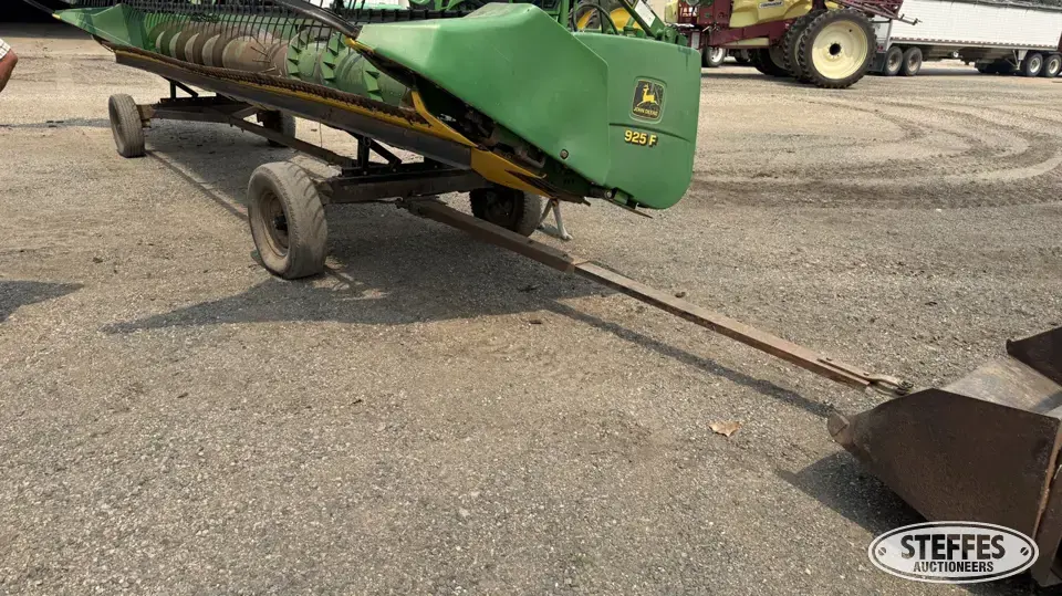 Shop-built 4-wheel header trailer