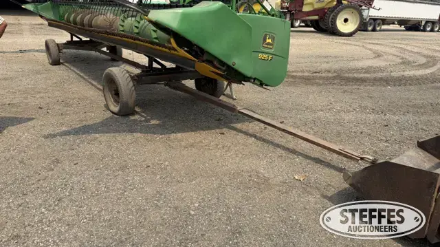 Shop-built 4-wheel header trailer
