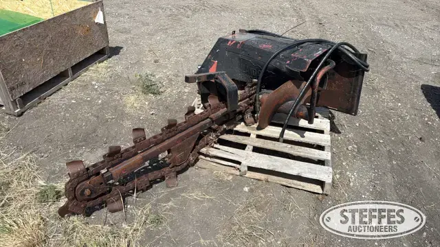 Ditch Witch skid steer trencher