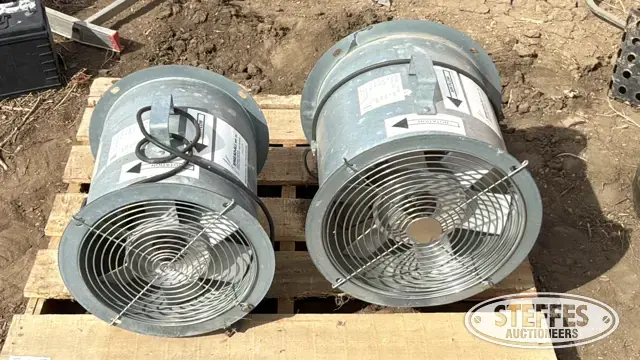 (2) Spread-All aeration fans