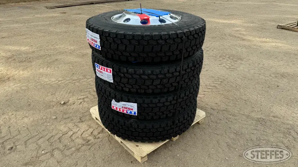 (4) Kapsen HS207 11R24.5 Tires Truck Tire