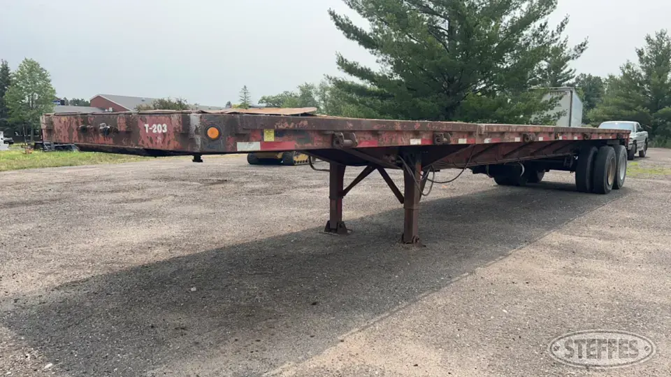 1978 Transcraft Flatbed Trailer