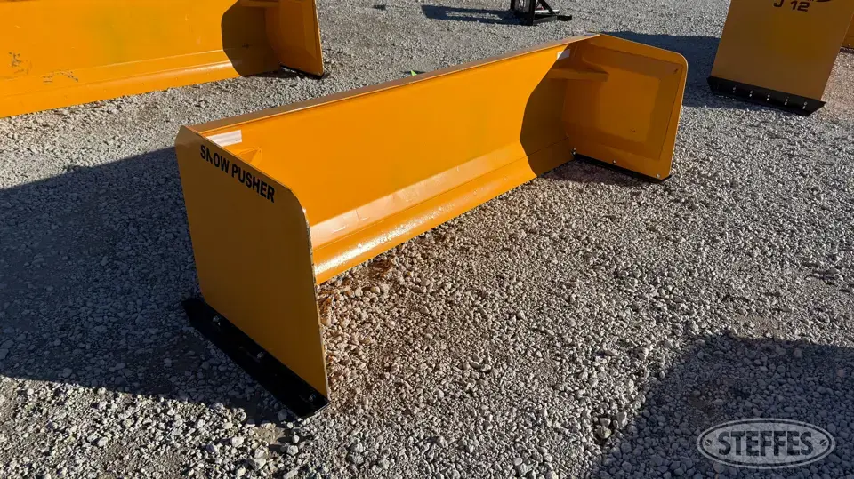 2026 Industrias America SP09 Skid Steer Snow Pushers and Snowblower