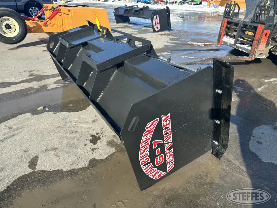 2023 Industrias America G-7 Skid Steer Snow Pushers and Snowblower