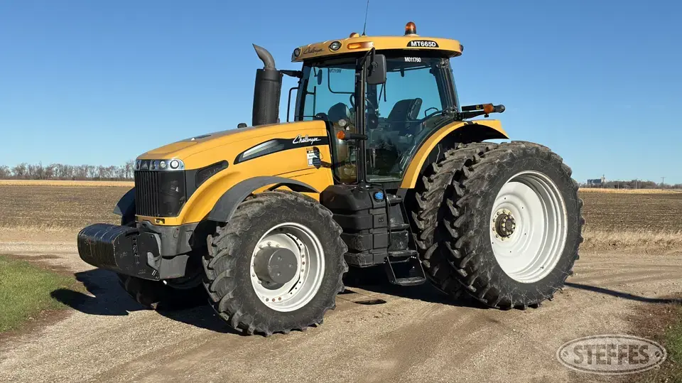2012 Challenger MT665D MFWD Tractor