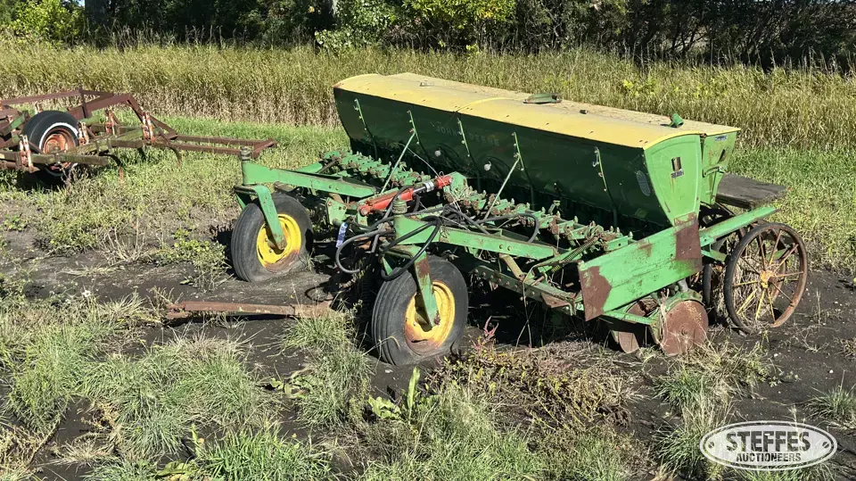 John Deere press drill