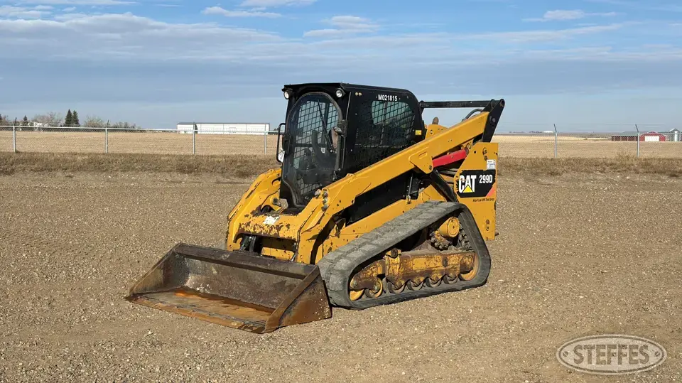 2015 CAT 299D Tracked Skid Steer
