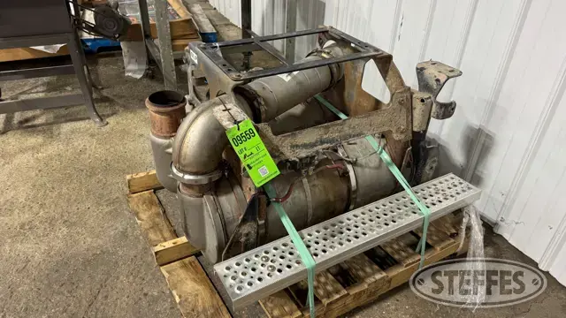International DPF & SCR assembly