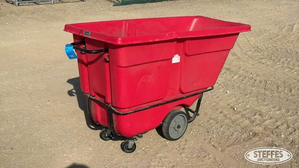 Uline poly dump cart General Tools and Shop Supply