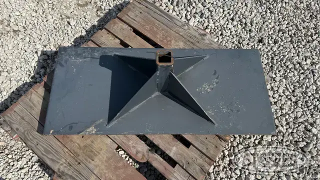 Stout receiver hitch plate