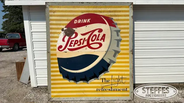 1958 Pepsi-Cola Sign