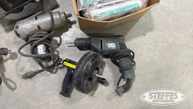 Various shop & power tools