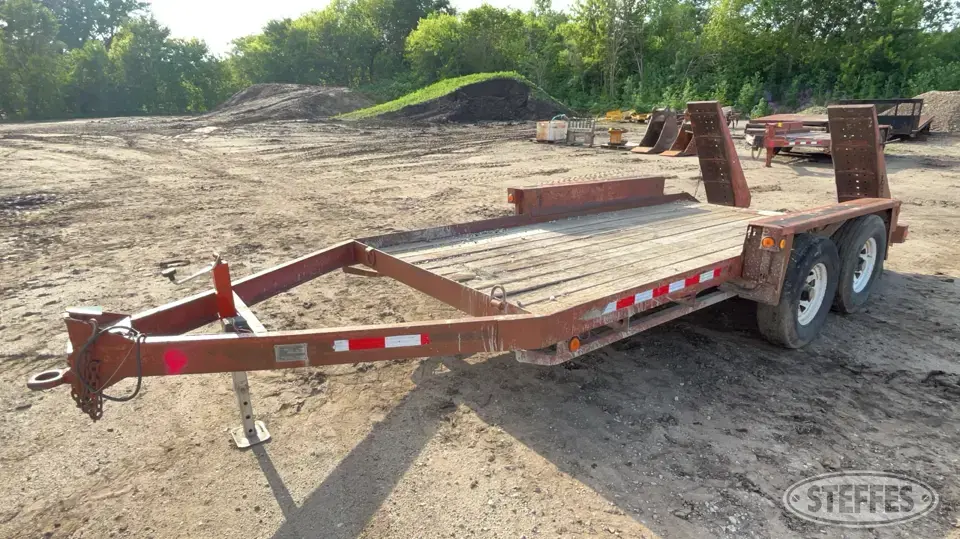 2002 Belshe Industries WB-2 Utility Trailer