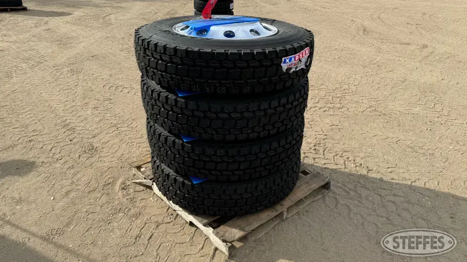 (4) Kapsen HS207 11R24.5 Tires Truck Tire