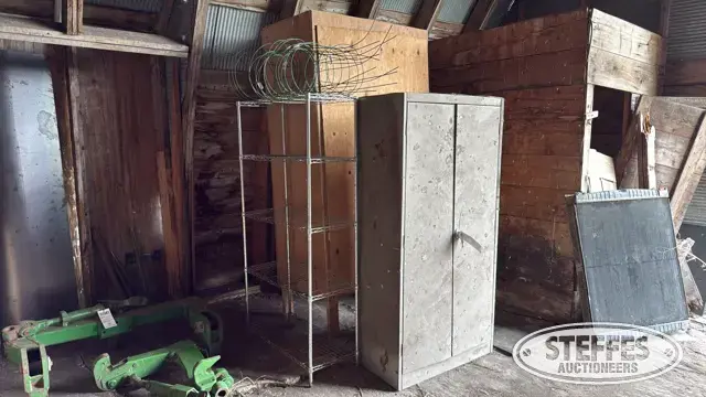 Storage shelves