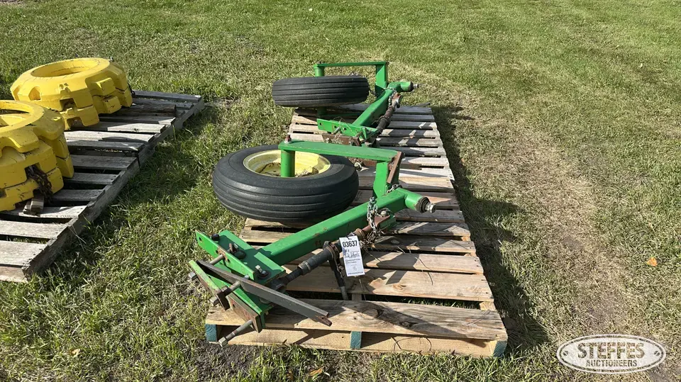 (2) Caster wheels w/mount Ag Equipment Part