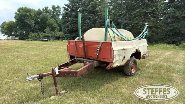 Pickup box trailer