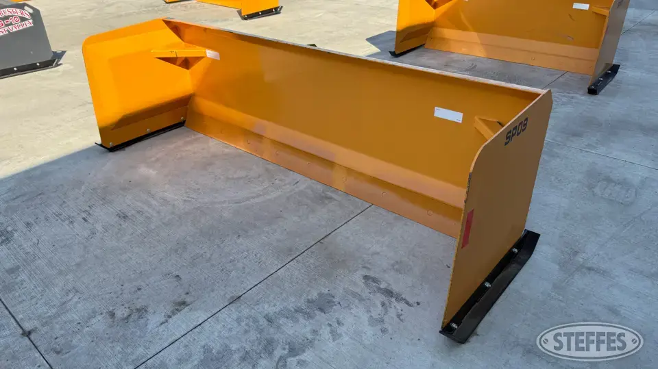 2025 Industrias America SP09 Skid Steer Snow Pushers and Snowblower