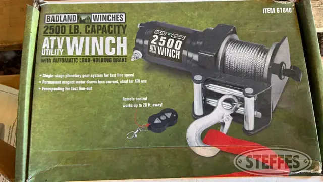 Badland Winches ATV winch