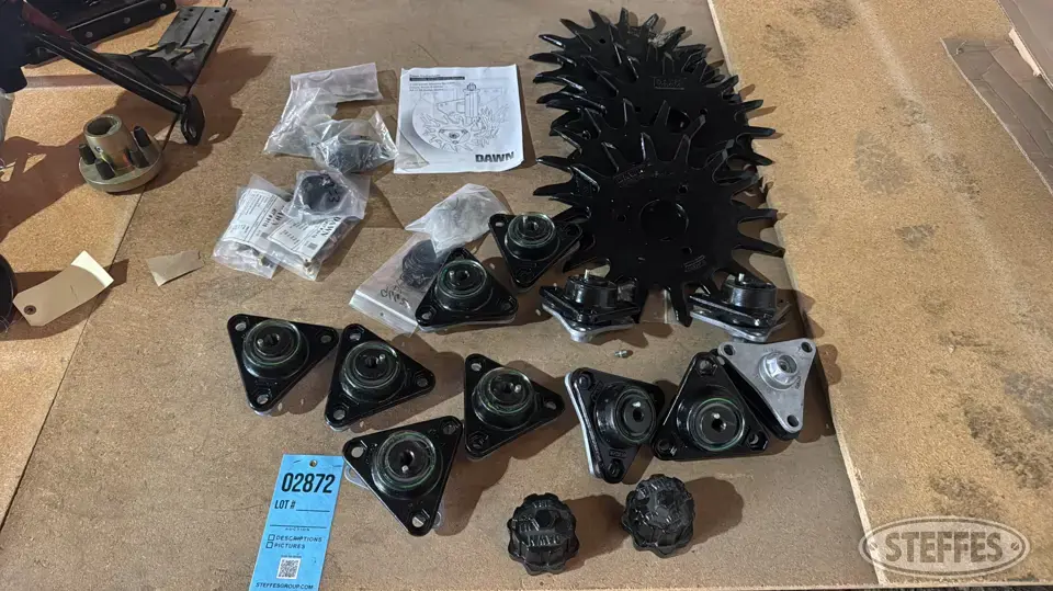 Dawn trash wheels Ag Equipment Part