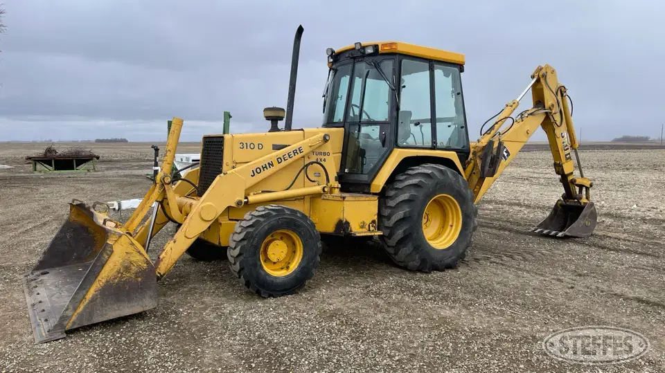 1996 John Deere 310D Loader Backhoe