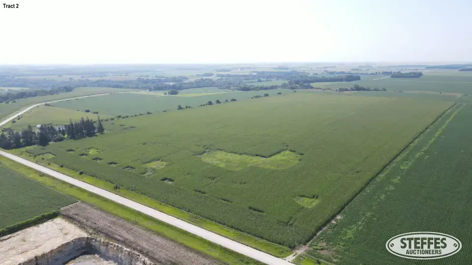 Tract 2 – 75.41± Acres – pending final survey Farmland