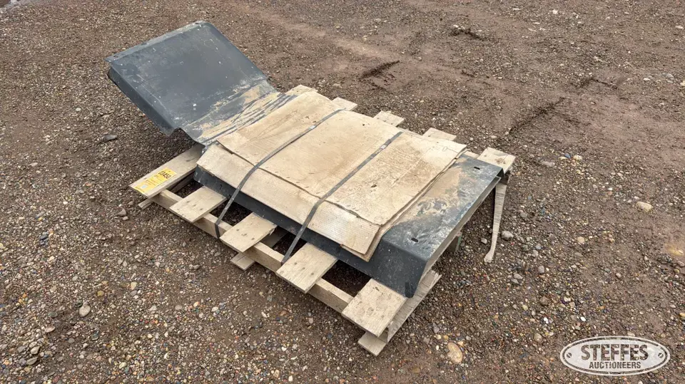 Deere 310SK skid plate Loader Backhoe Attachment
