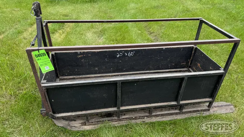 Shop-built pull sled Recreational-Other