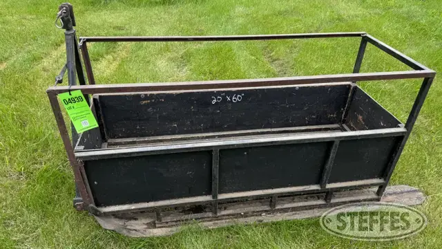Shop-built pull sled