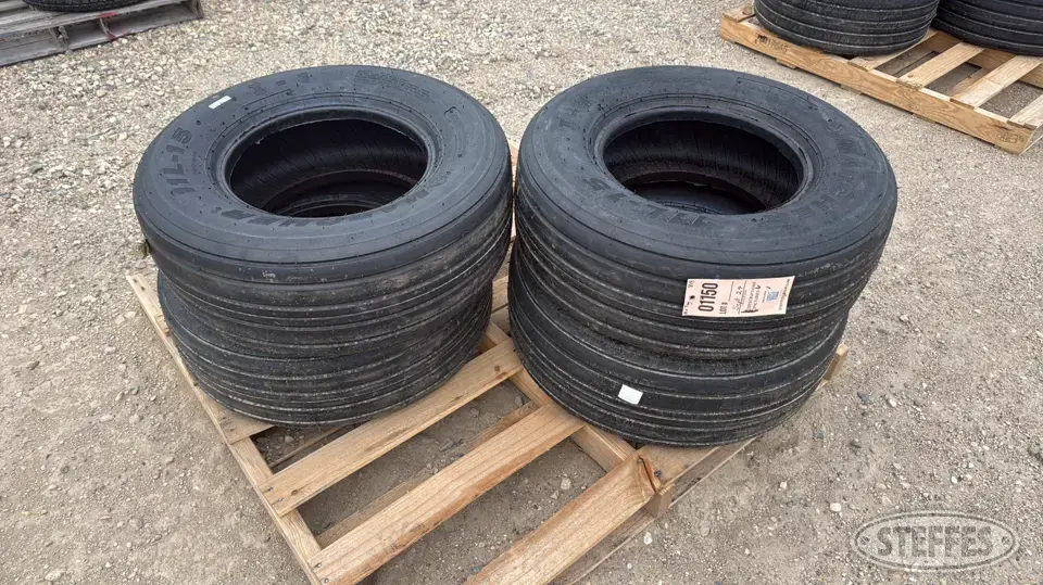 (4) Marcher 11L-15 implement tires Tractor-Implement Tire
