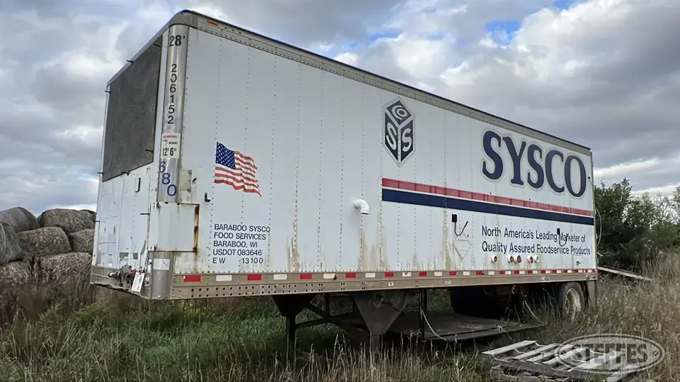 1999 Kidron Van Trailer
