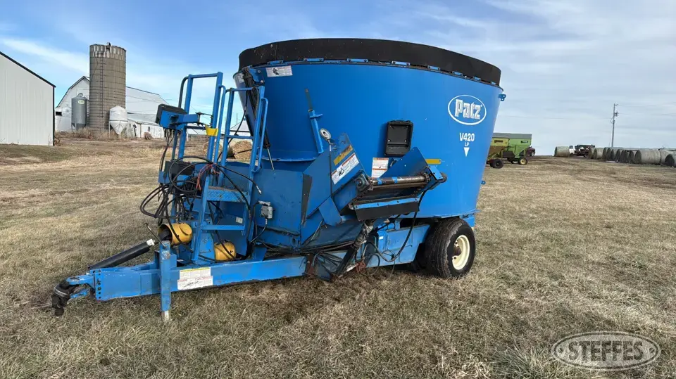 Patz V420LP TMR Livestock Equipment-Other
