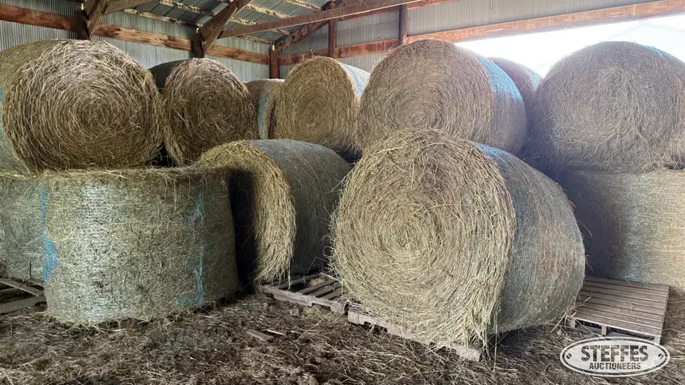 (38 Bales) 4x5 round Forage