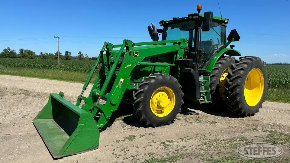 2015 John Deere 6150R MFWD Tractor